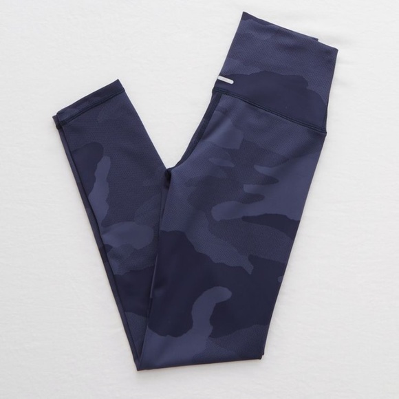 AERIE play textured camp high waisted leggings xxs - Picture 5 of 5